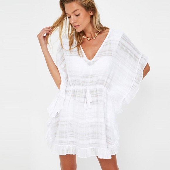 Esprit Elegant White Swim Cover-Up - Picture 1 of 3